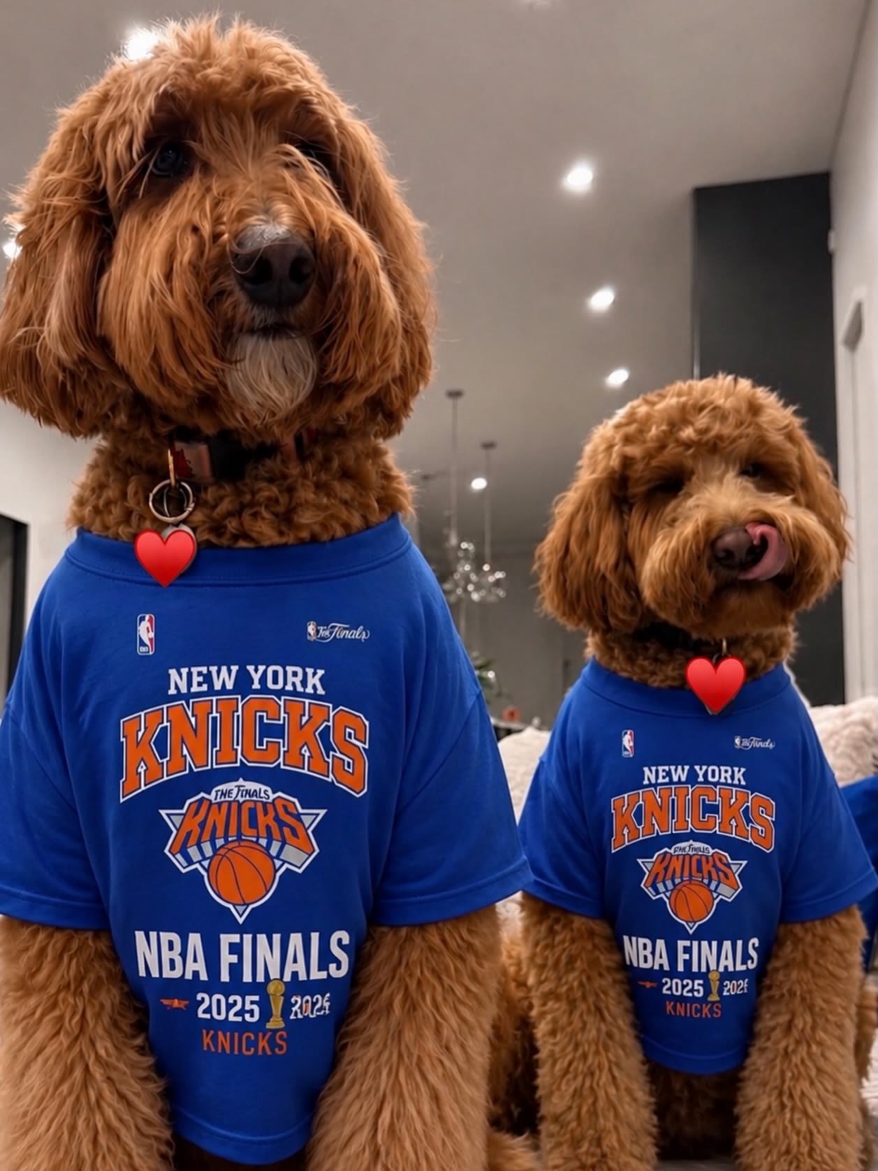 Harley and Buddy are officially all in