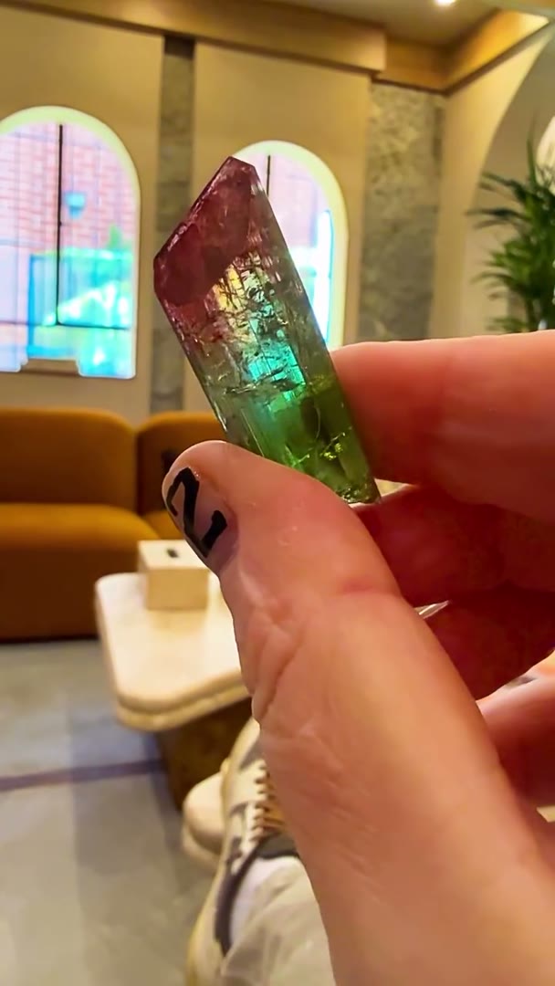 Out and about with one of my favorite tourmalines, and I still can’t get…