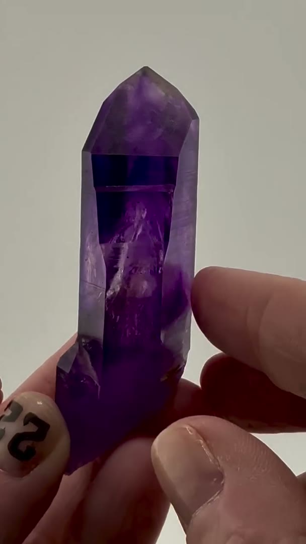 THIS STONE IS FIRE… super Saturated Buks Claim Blurple Amethyst Juice Bomb …