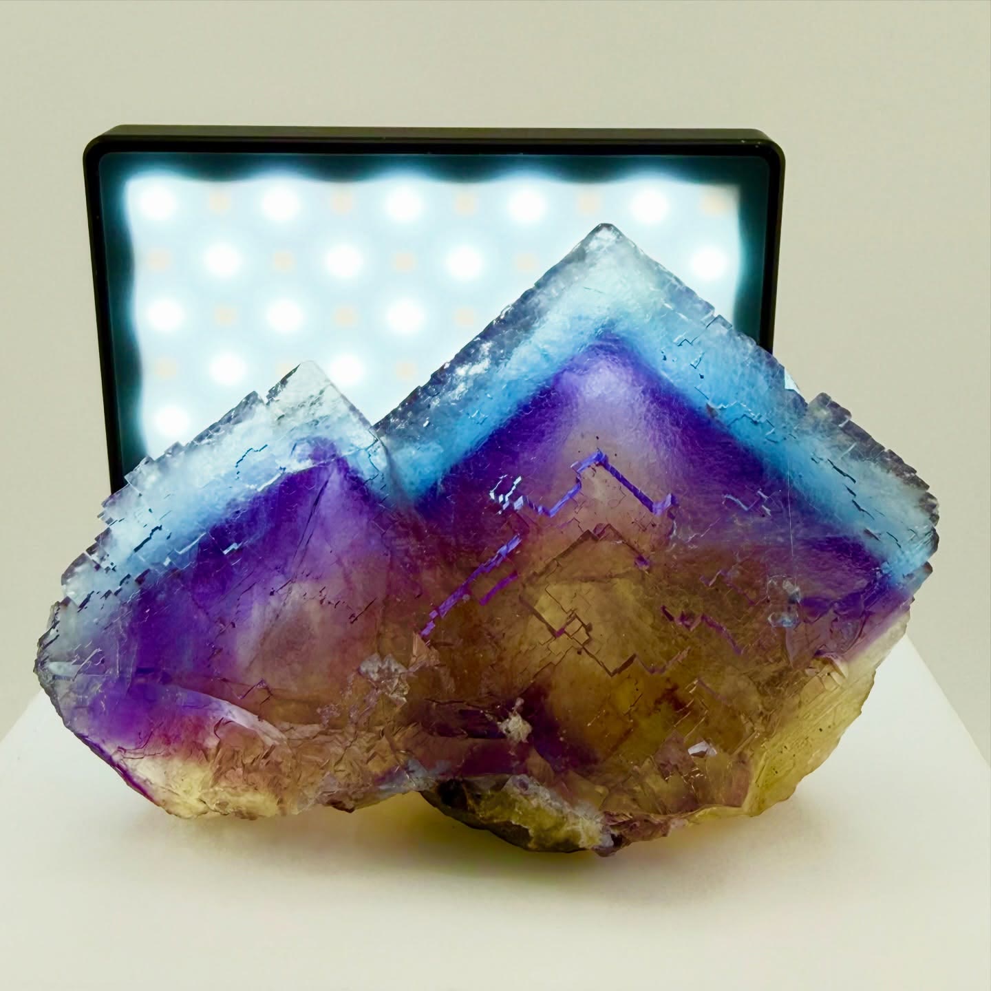 I am completely enamored with the colors of this Minerva Fluorite . Minerva…