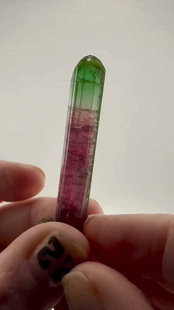 Just arrived  “Chameleon Pocket” Tourmalines (available)
