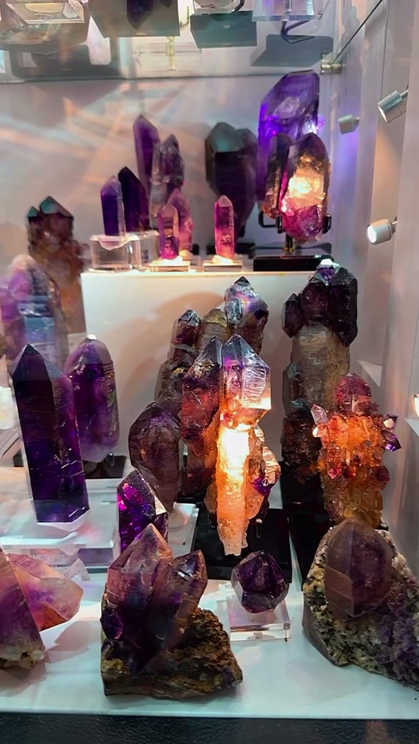 My very first passion in collecting was the profound, rich purple Amethyst…