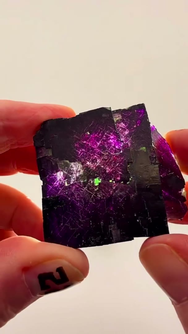 Celestial glow, captured in crystal form