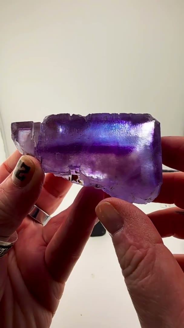 A serious piece of history—this Denton Mine Fluorite out of Hardin County,…