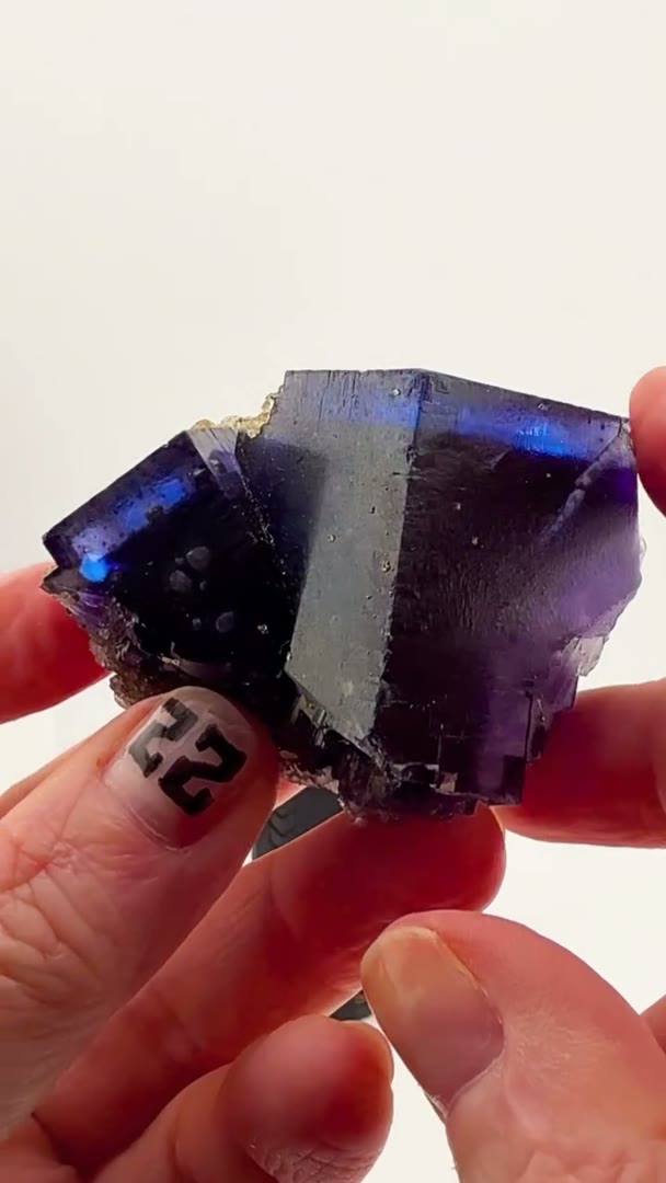 Electric blue perfection… Denton Mine magic