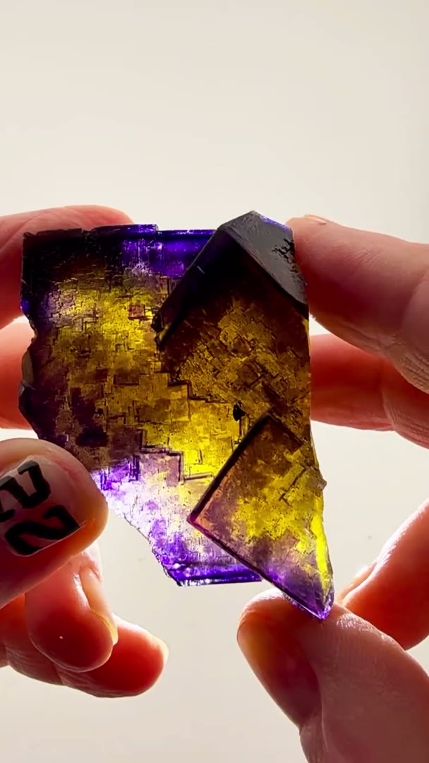 New Arrival — Electric Tri-Color Fluorite