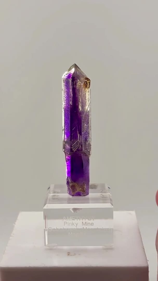 360° of pure Pinky Mine Amethyst DT excellence