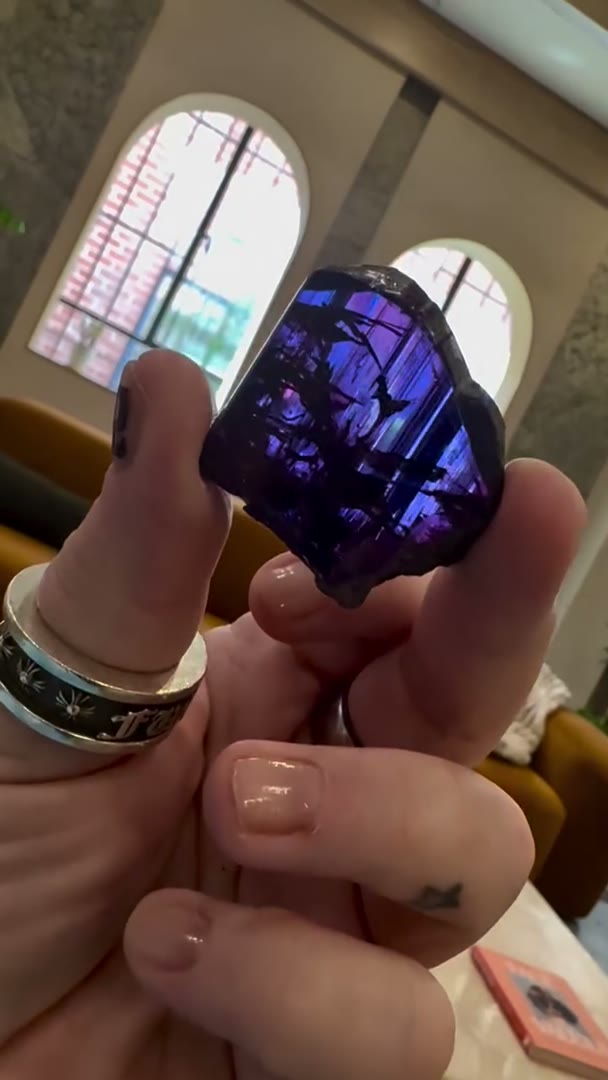 Natural Daylight, Candles & Tanzanite
