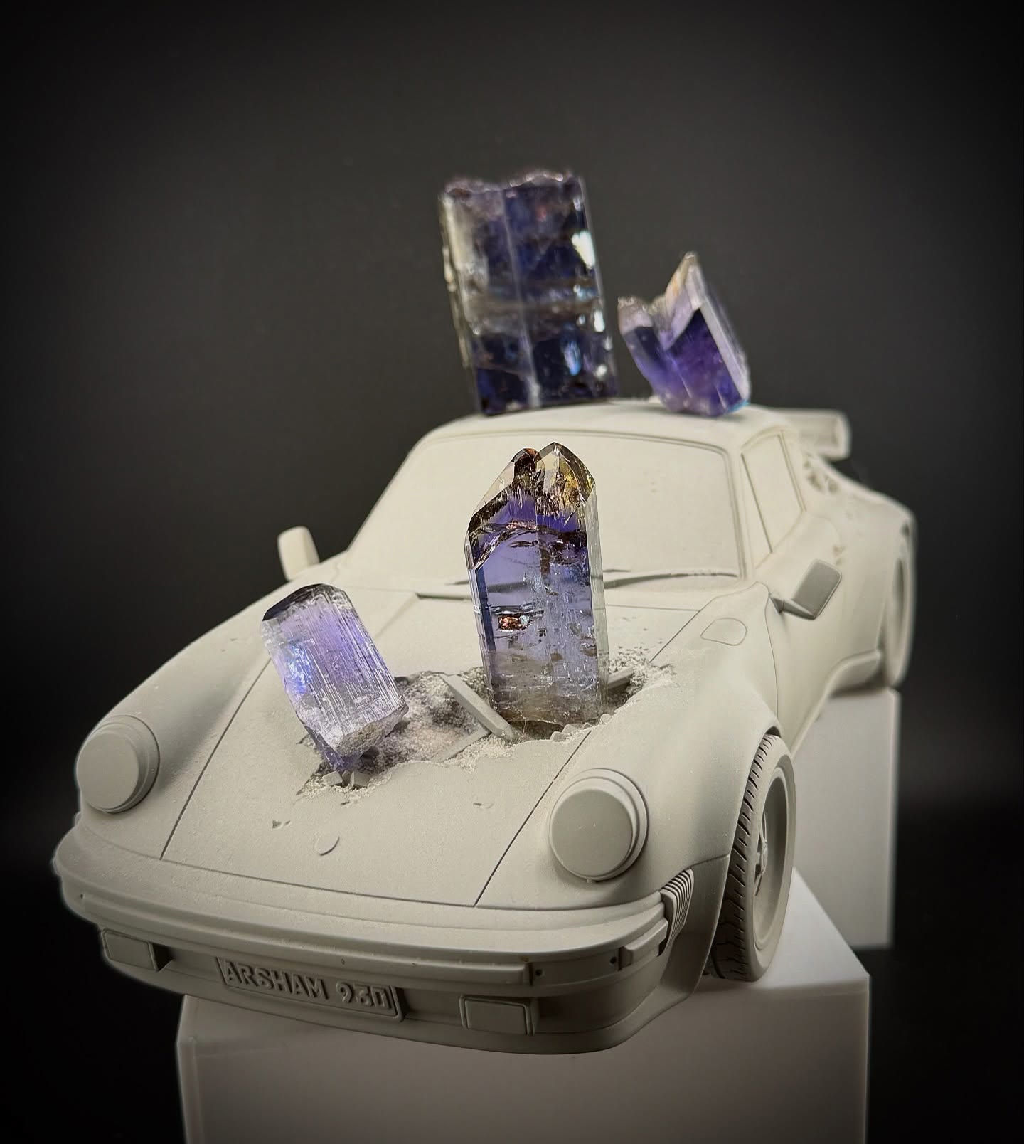 Four absolute elite tanzanites… and not a single one touched by heat