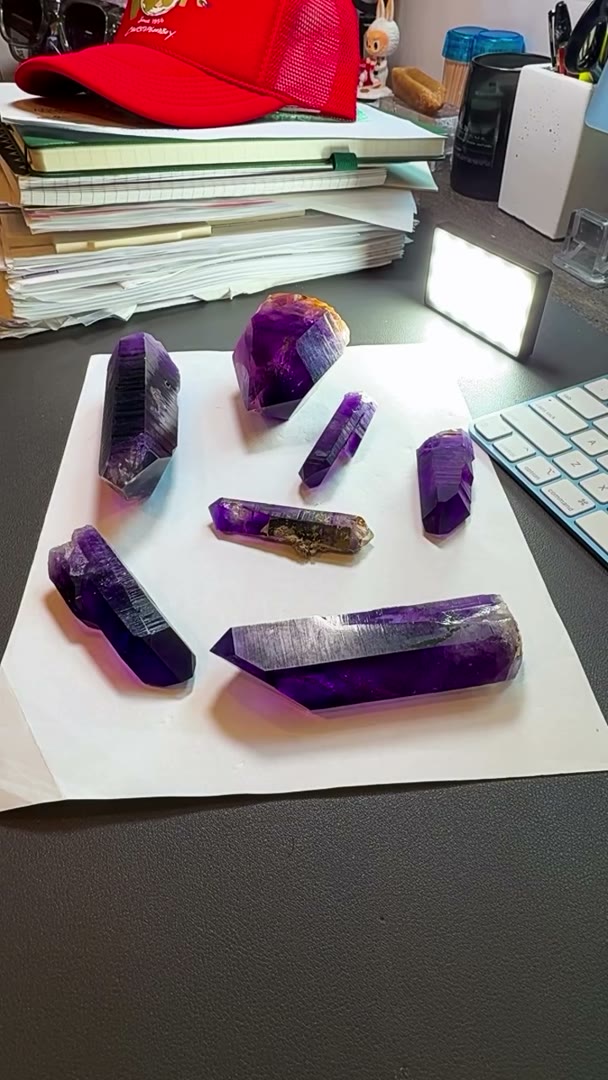 Desk session turned into a full-on purple takeover
