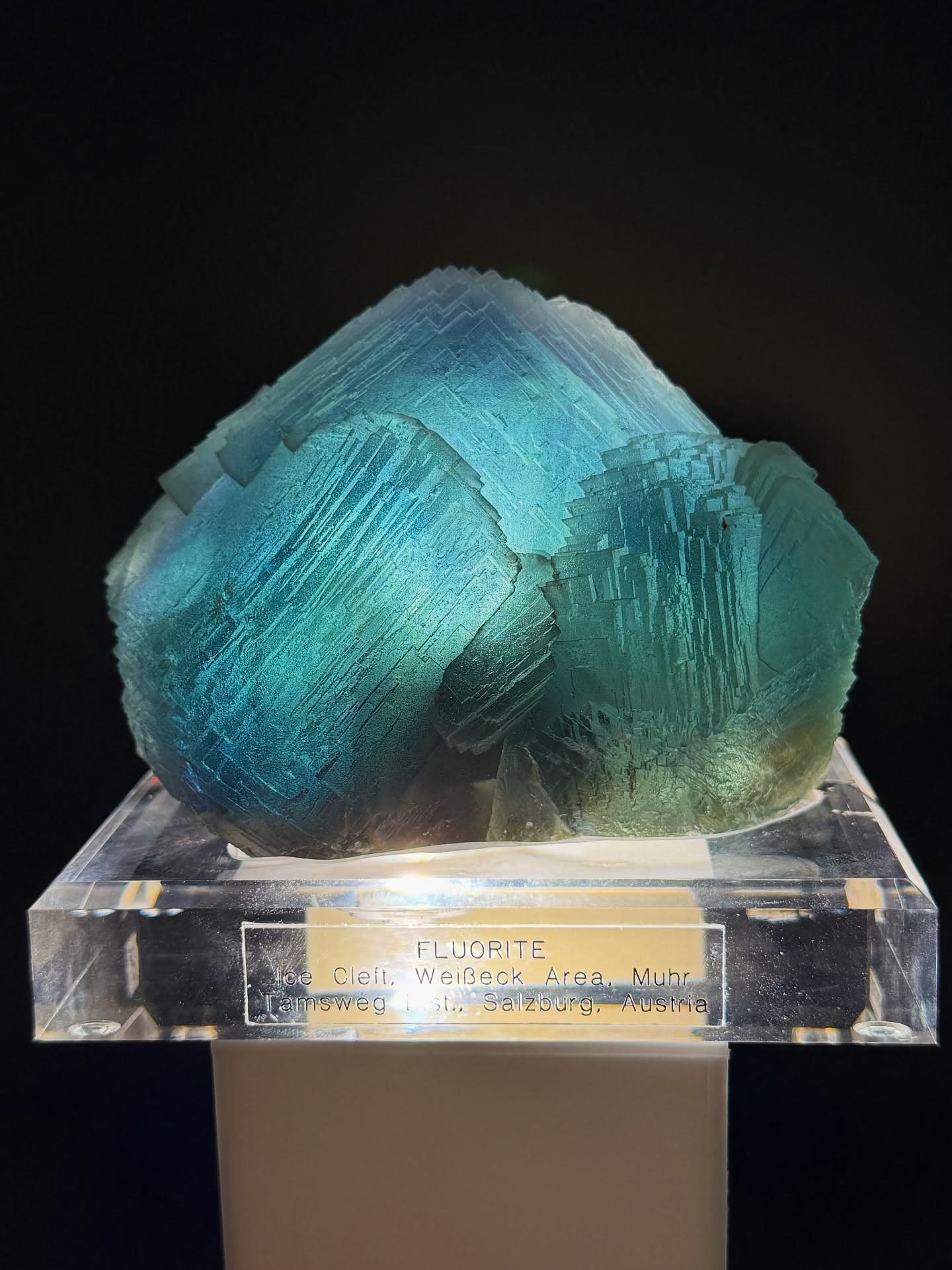 Epic alpine energy, frozen in time