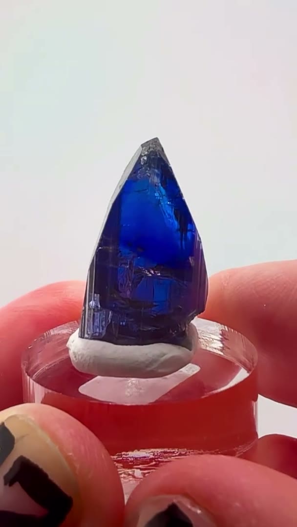 Deep blue fire in its rawest form