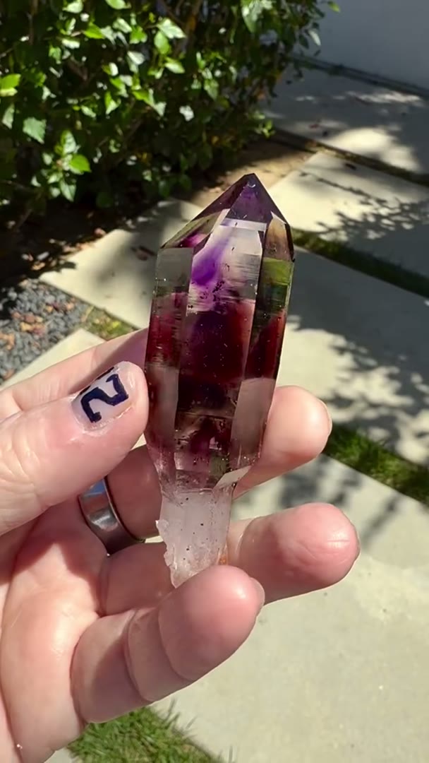 Sunlight + this Brandberg scepter = absolute magic
