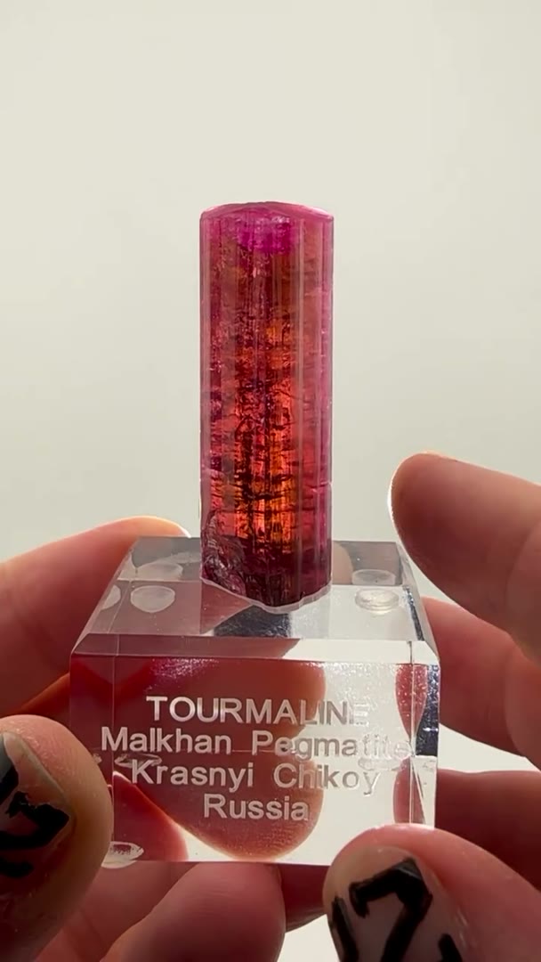 Fresh from the legendary Malkhan Pegmatite, Russia