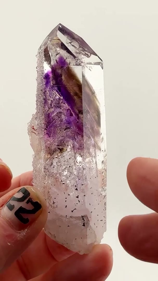 Completely unreal Streep Mine smoky amethyst